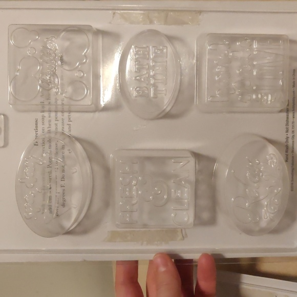Soap molds Something Fabulous Soap Creations Plastic Soap Mold Lot of 3 - Picture 7 of 7